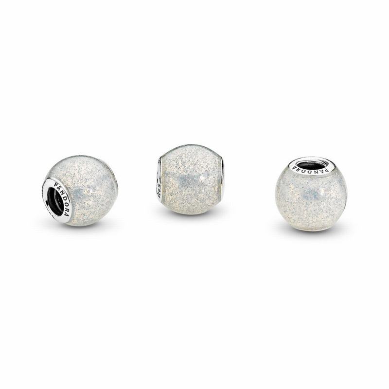 Talismane Pandora Glitter Ball Argint/Albi (inM7b0zT)